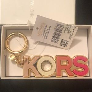 Michael Kors colorful keychain